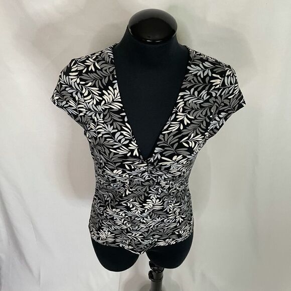 BCBGMAXAZRIA Twisted Blouse - Women’s M - Picture 5 of 6